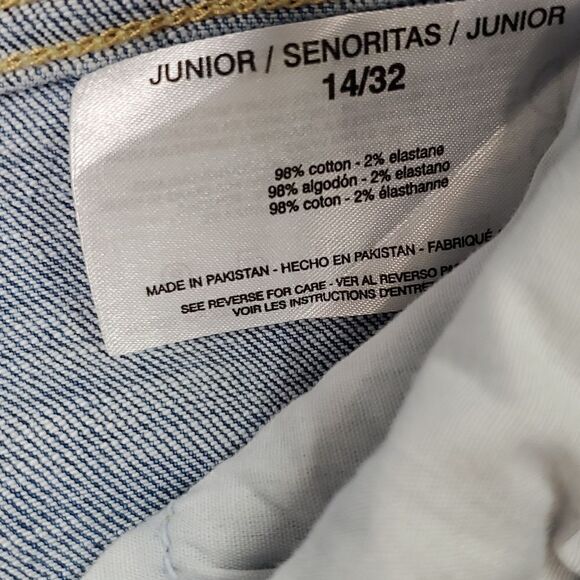 Ella Moss High Waist Medium Wash Straight Jeans Size 14/32 Retro - Picture 6 of 13